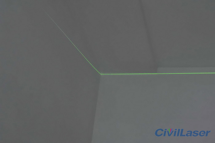 緑色レーザー発光モジュール  細線 